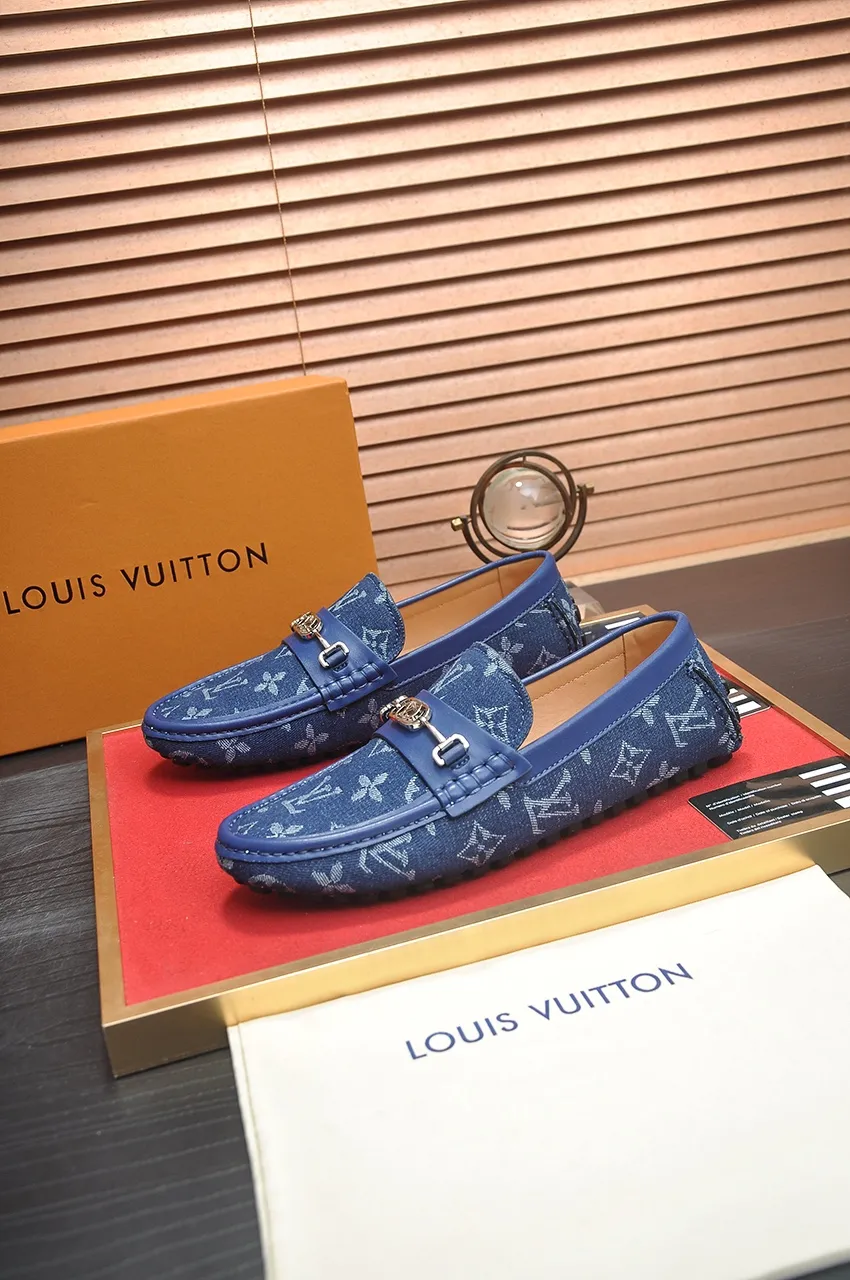 Men's Men's Shoes💰420💶【GUCCI】 (High-end Niuli) New 🍀Gucci*——Gucci Doudou Shoes! Made of imported original cowhide, the inner top layer is comfortable cowhide lining! Original wear-resistant rubber outsole! High quality products! Code number 38-44!